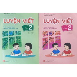 Sách - Combo 2 cuốn Luyên viết 2 (Theo chương trình Giáo dục phổ thông 2018)