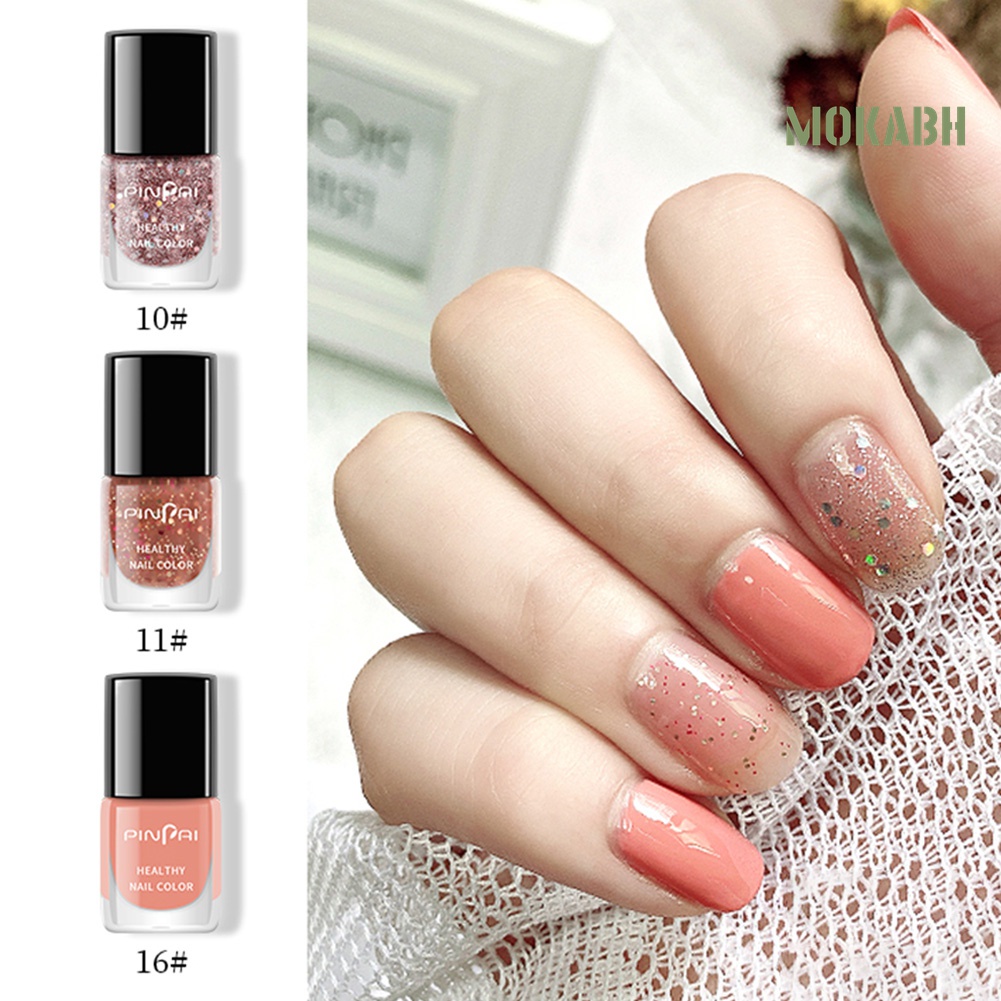 Sơn Móng Tay Gel UV Màu Lựu Khô Nhanh Bền Màu