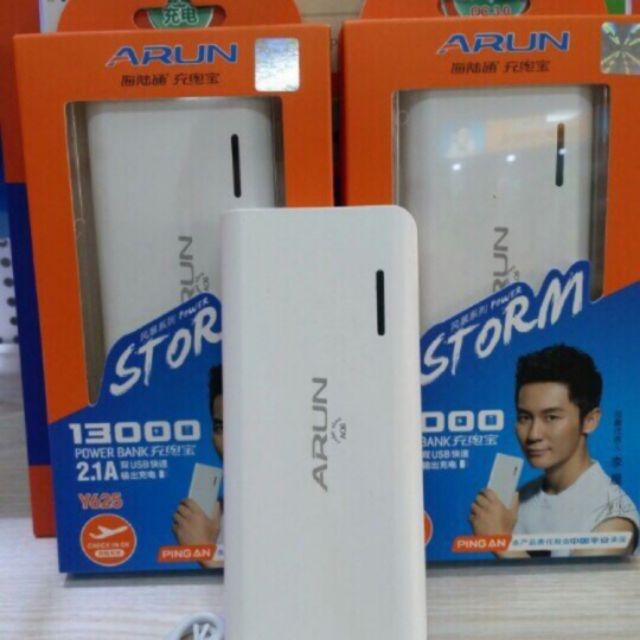 Pin Sạc Dự Phòng ARUN 13000mah - Chính hãng