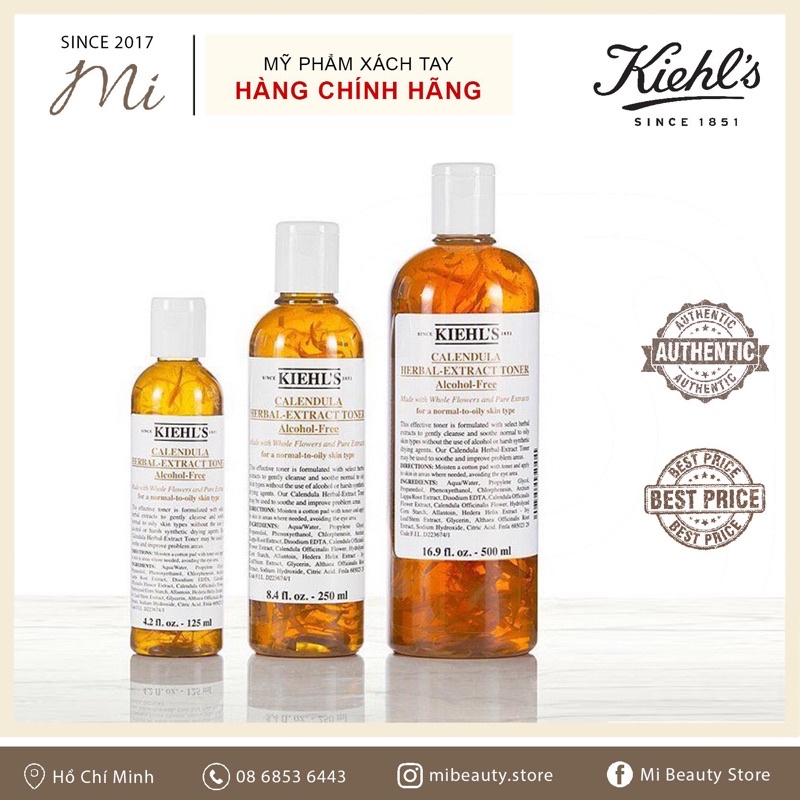 [ Hàng sẵn]TONER HOA CÚC KIEHL’S