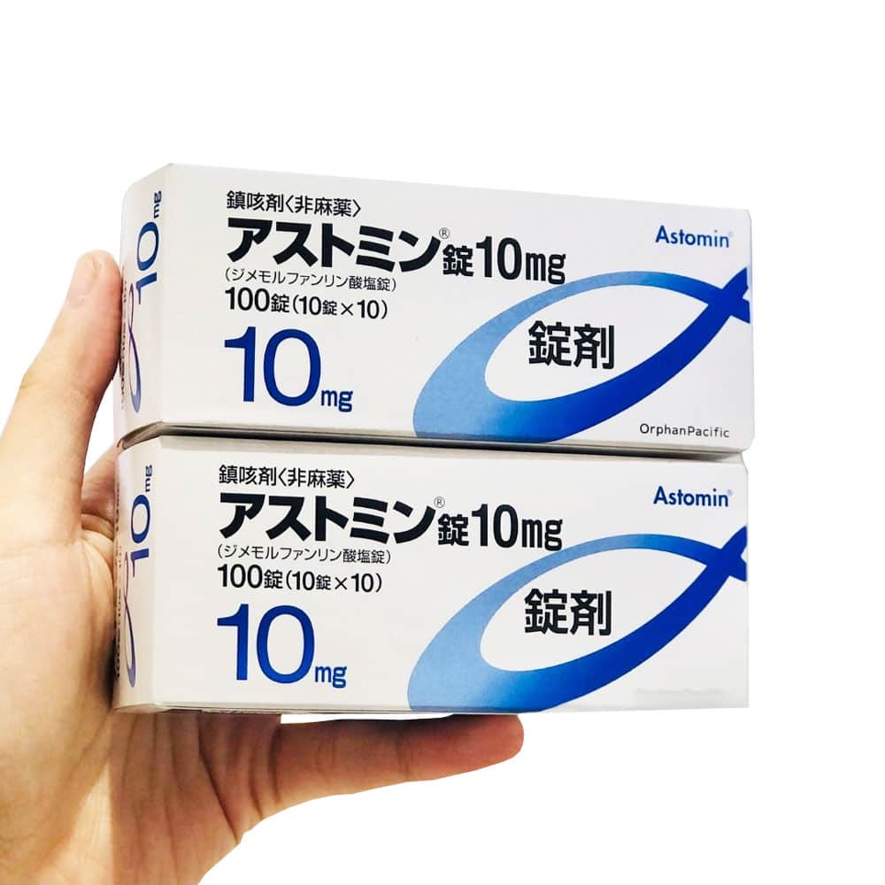 Viên uống giảm ho Astomin 10mg 100 viên