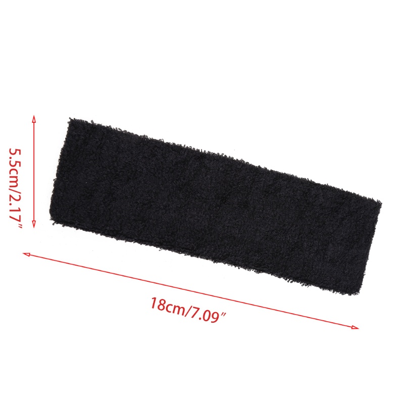 Băng đô cotton co giãn thấm hút mồ hôi phong cách thể thao cho nam và nữ