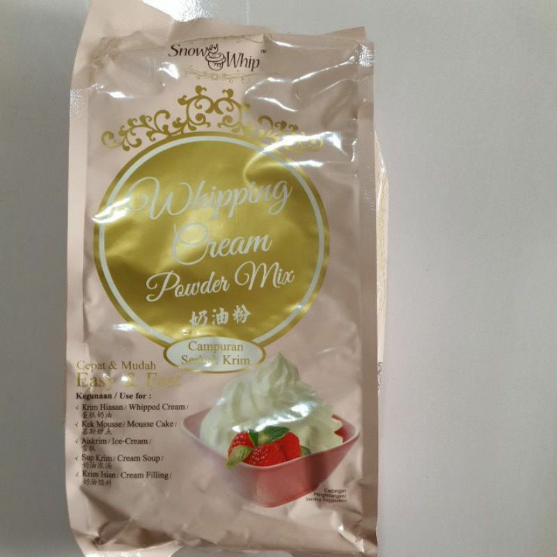WHIPPING CREAM BỘT MALAYSIA gói 500gr