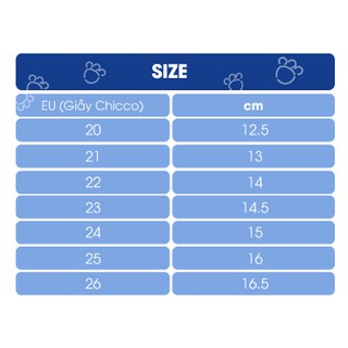 Giầy búp bê định hình vòm bàn chân bé chicco