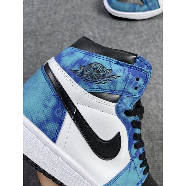 Giày Sneaker Jordan Xanh Loang Cao