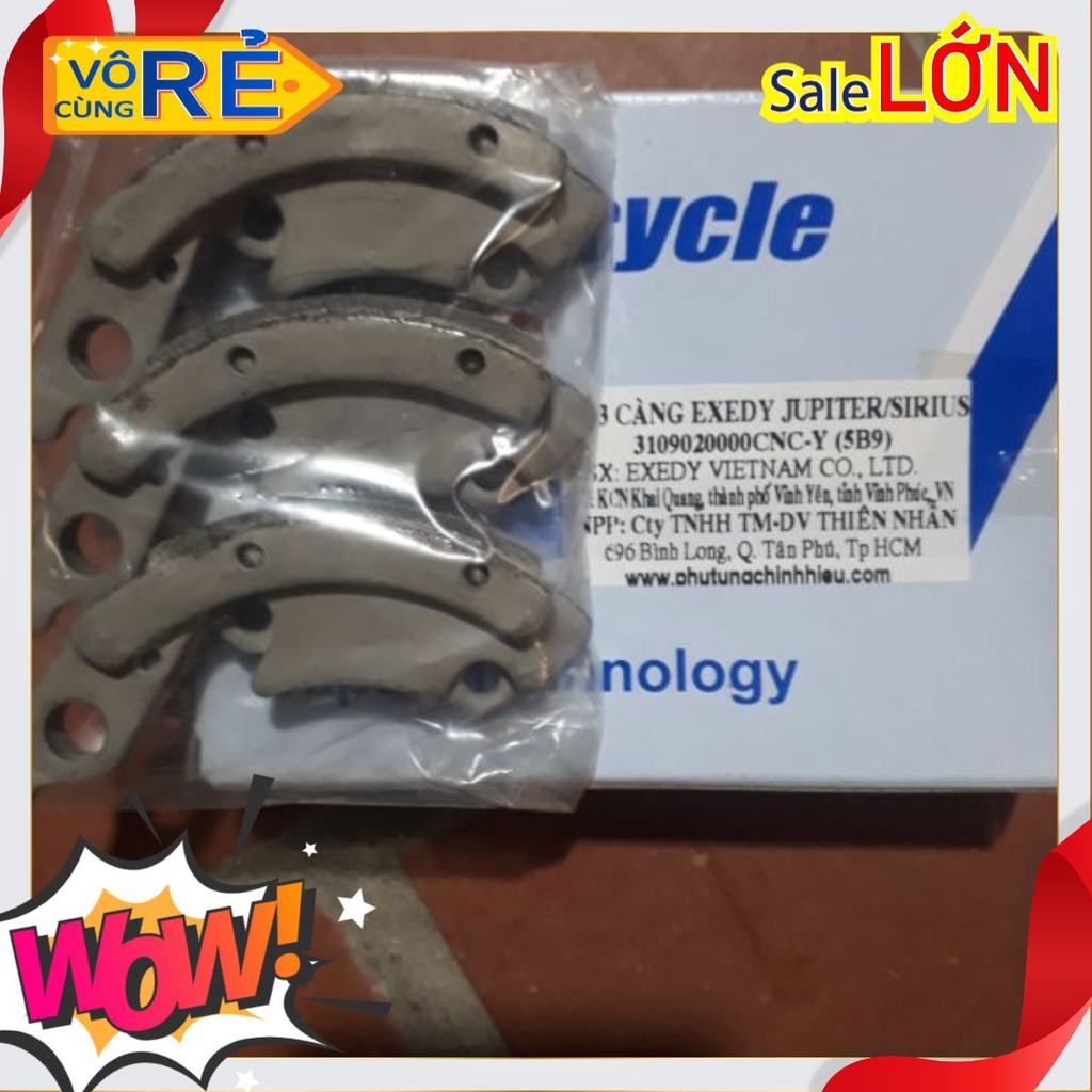 Bố 3 càng côn yamaha jupiter - sirius /bố 3 càng yamaha chính hiệu EXEDY