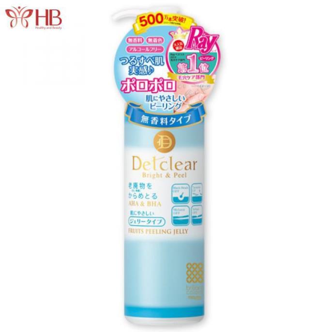 Gel tẩy tế bào chết Detclear Bright and Peel 180ml Nhật Bản | BigBuy360 - bigbuy360.vn
