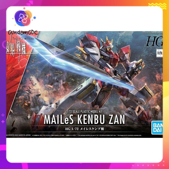 Mô hình lắp ráp HG 1/72 MAILeS KENBU ZAN Bandai 4573102629548