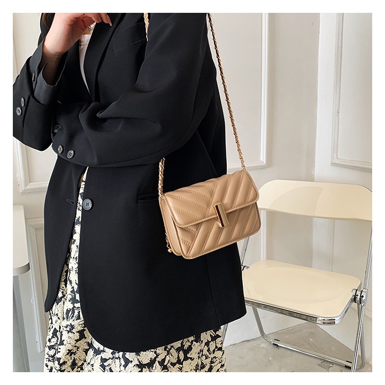 Túi Đeo JASMIN NOIR Chéo Có Dây Đeo Mắc Xích Thiết Kế Sang Trọng Thời Trang Cho Nữ