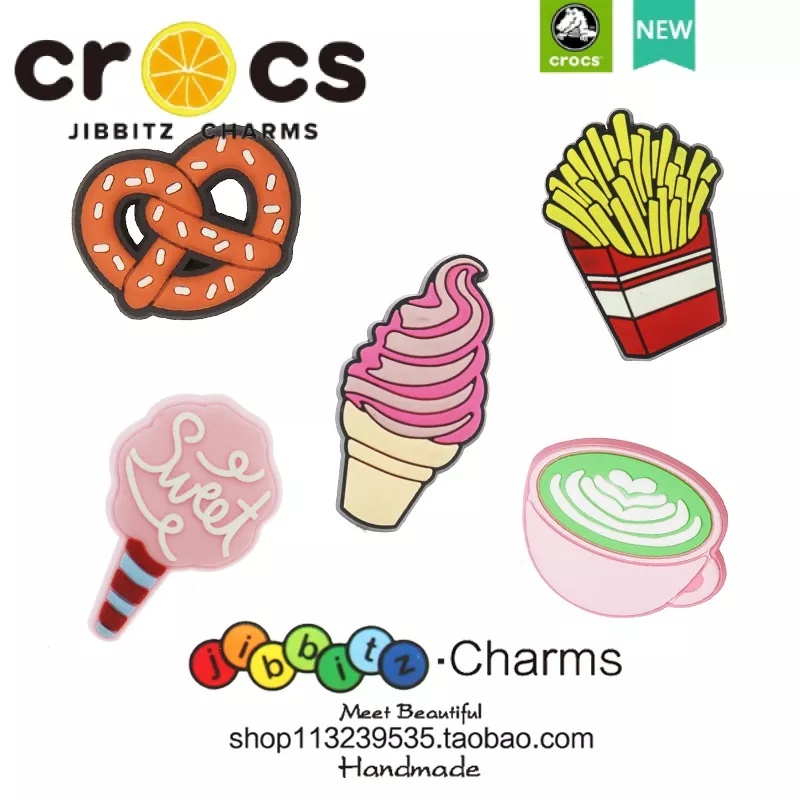 Phụ Kiện Trang Trí Giày crocs Họa Tiết Hoạt Hình Dễ Thương Cho crocs