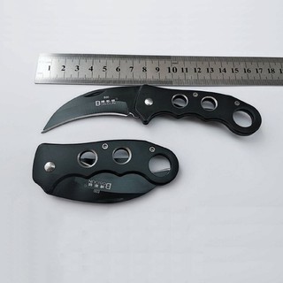 [G03]  Dao Phượt Gấp Karambit Bỏ túi Du lịch Gọt hoa quả siêu tiện lợi S025