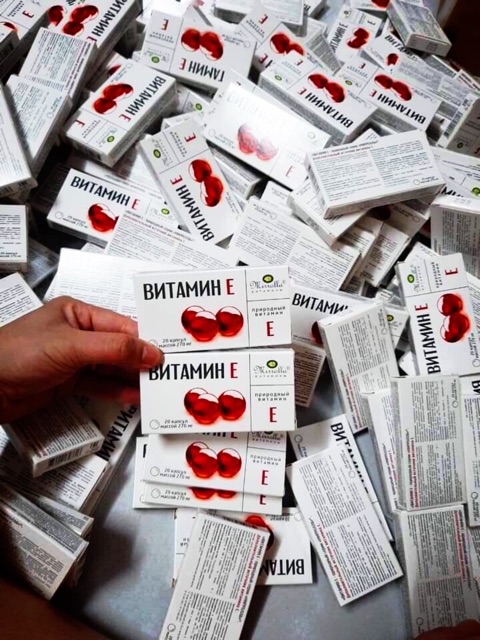 Combo 3 lọ  VITAMIN E ĐỎ - xứ NGA