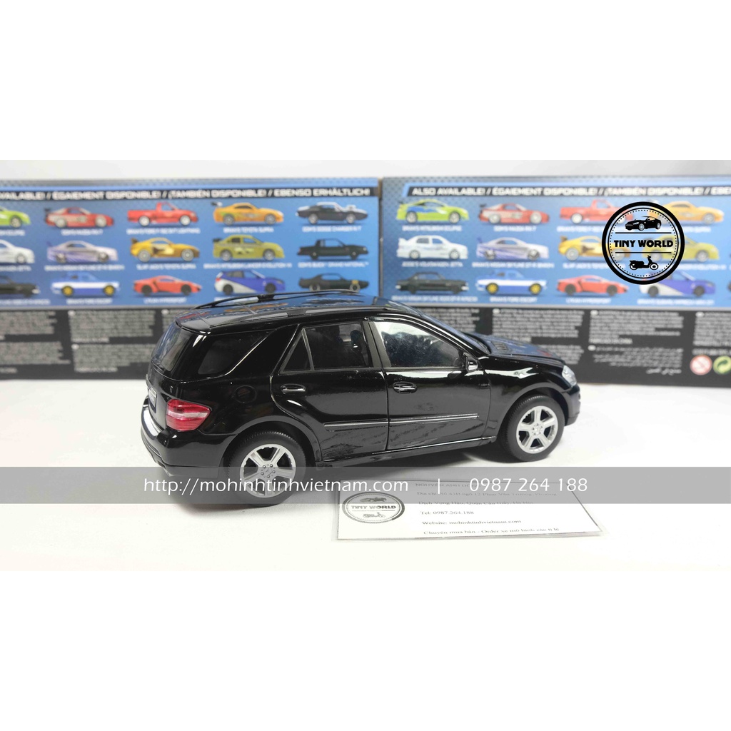 MÔ HÌNH Ô TÔ MERCEDES-BENZ ML350 2006  1:24 WELLY