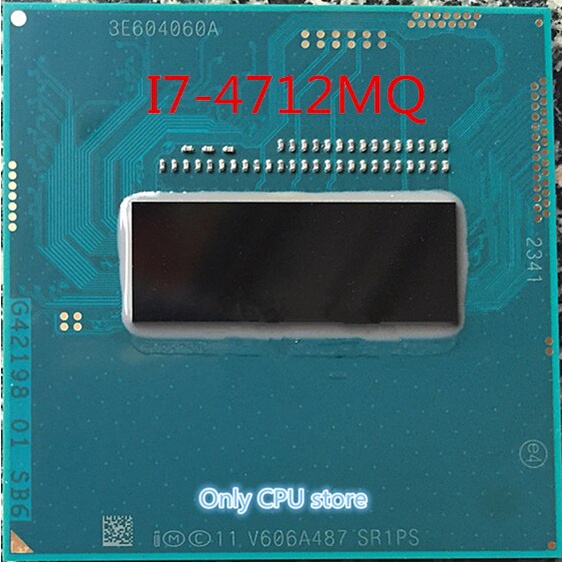 CPU i7 cho laptop: i7 4712MQ, i7 4600M, i7 2670QM. i7 2630QM, i7 2620M