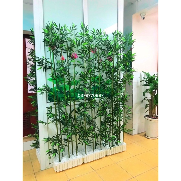 Cây trúc giả xịn nhiều lá trang trí nhà cửa, cafe, nhà hàng - Giá 1 Cây