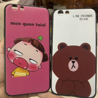 Ốp lưng Oppo F1s ốp dẻo in hình dễ thương