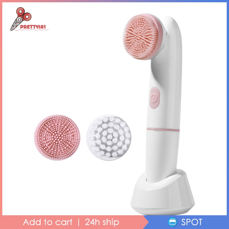 Máy Rửa Mặt Prettyia1 2 Trong 1 Làm Sạch Lỗ Chân Lông Chăm Sóc Da Chống Bụi Bẩn