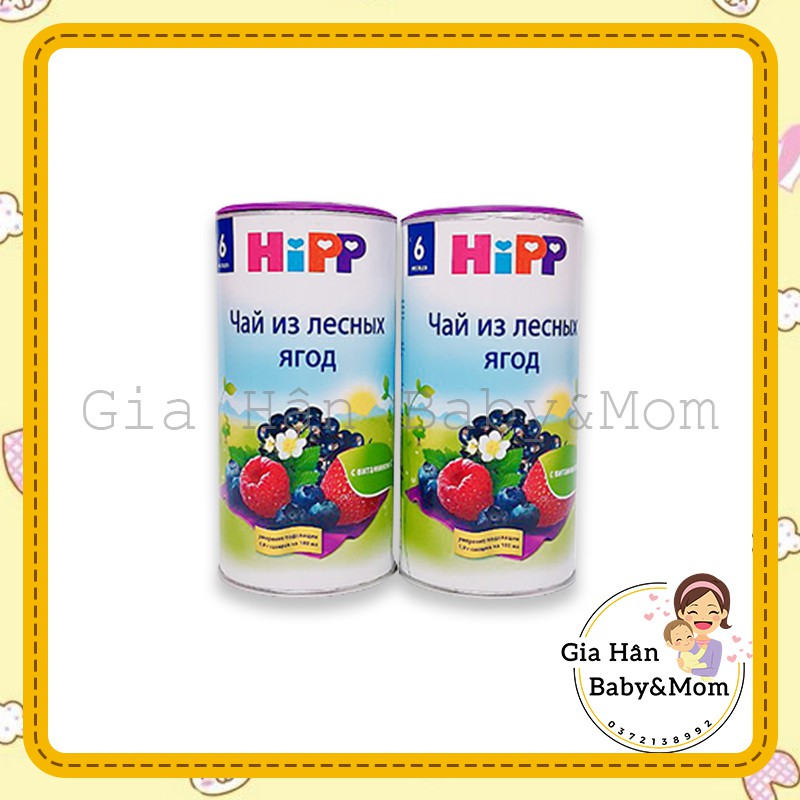 Trà Hipp Nga hoa quả đủ vị cho bé 200g