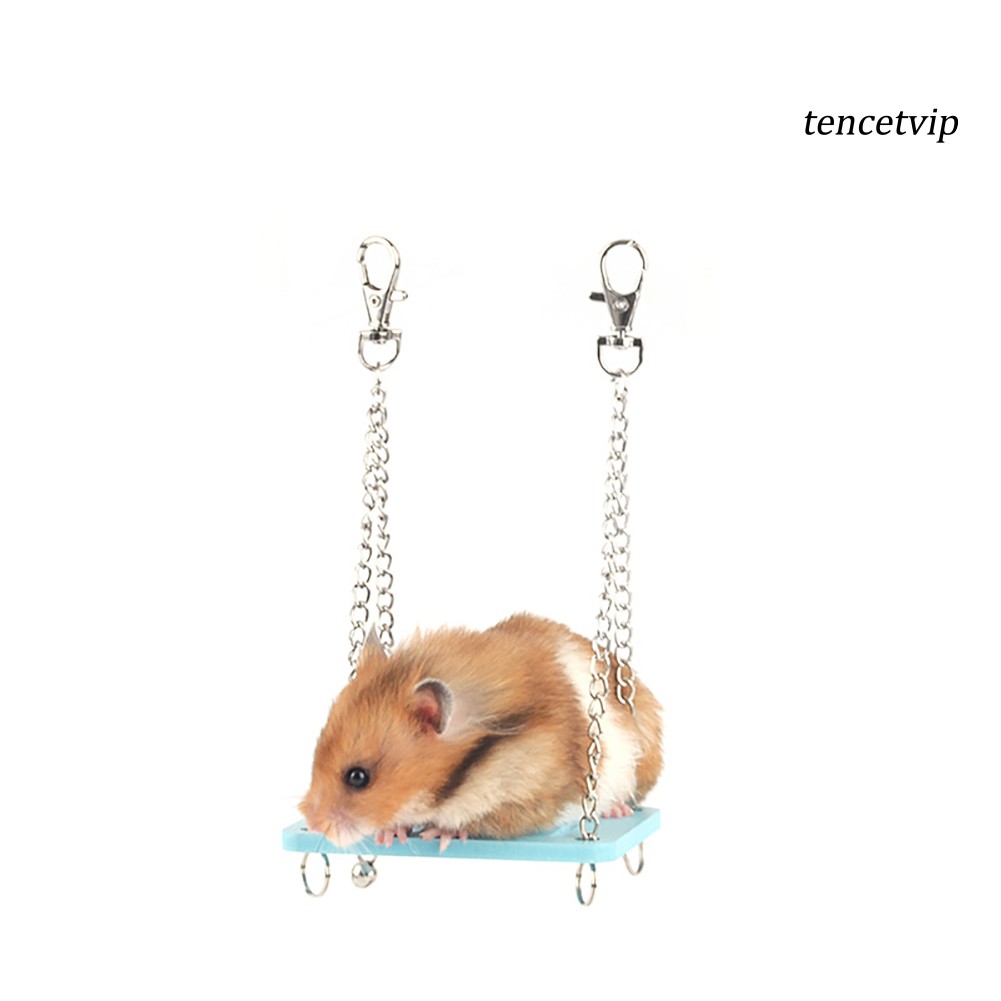 Xích Đu Đồ Chơi Thiết Kế Nhỏ Nhắn Xinh Xắn Cho Chuột Hamster / Sóc / Heo Guinea