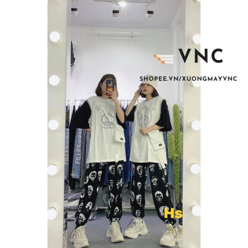 VNC Bộ Áo Thun Quần Jogger Toronto Chất Liệu Cotton Xưởng May VNC