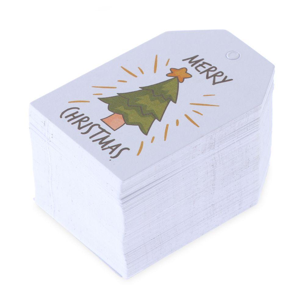 JONYE Set 100 Thiệp Giáng Sinh Phong Cách Cổ Điển Xinh Xắn Tiện Dụng