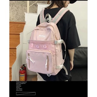 Balo Ulzzang pha lưới thời trang Nam Nữ mẫu mới 2021