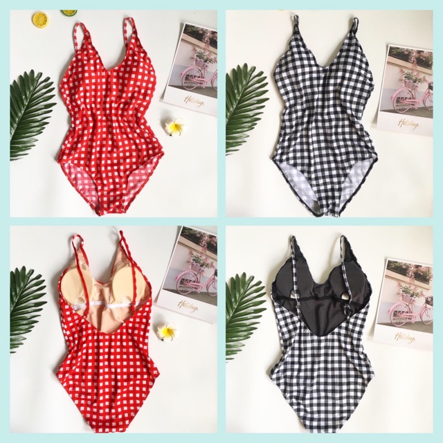 Bikini đồ bơi liền mảnh khoét cao mông sexy
