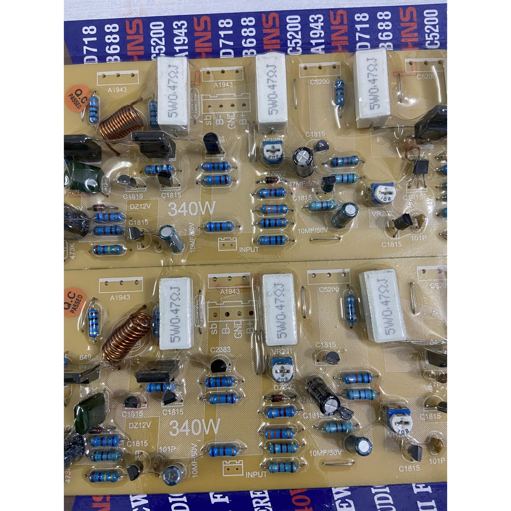 Mạch công suất amply 8 sò giá rẻ