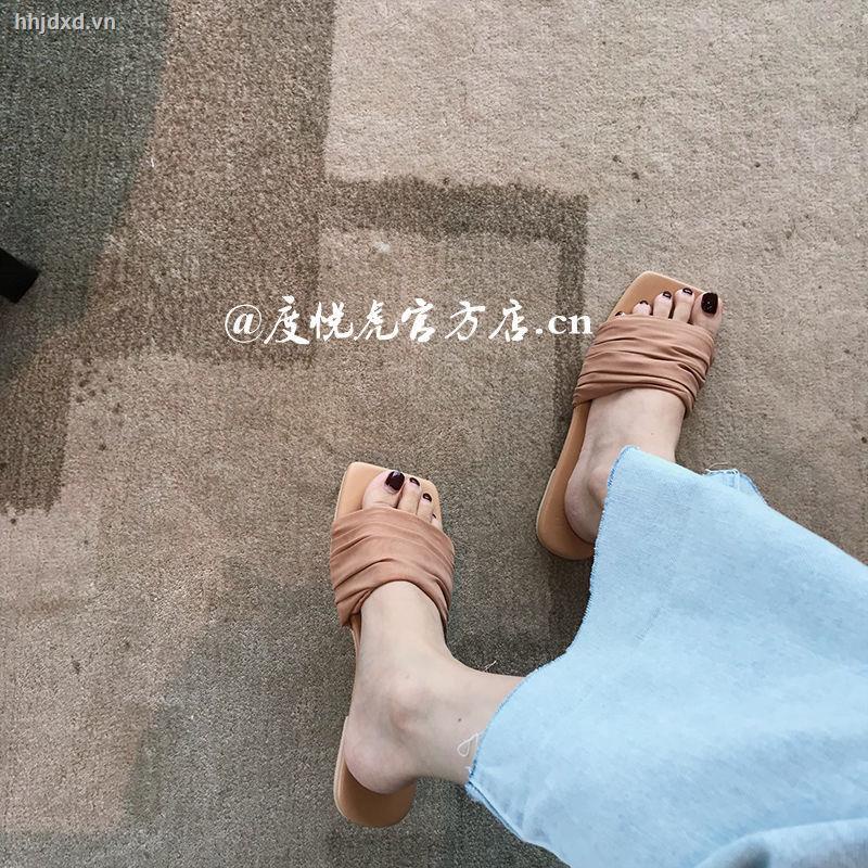 Giày Sandal Hở Ngón Mũi Vuông Thời Trang Mùa Hè Sành Điệu Cho Nữ