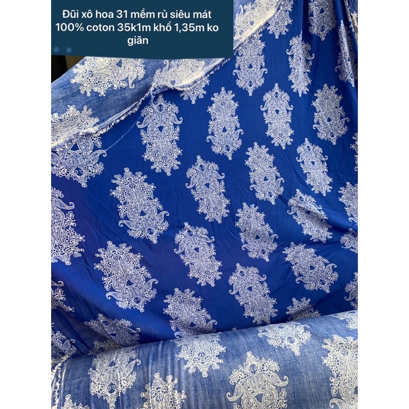 Vải Linen Đũi  -Đũi Cát- Đũi Xược siêu mát 100% cotton