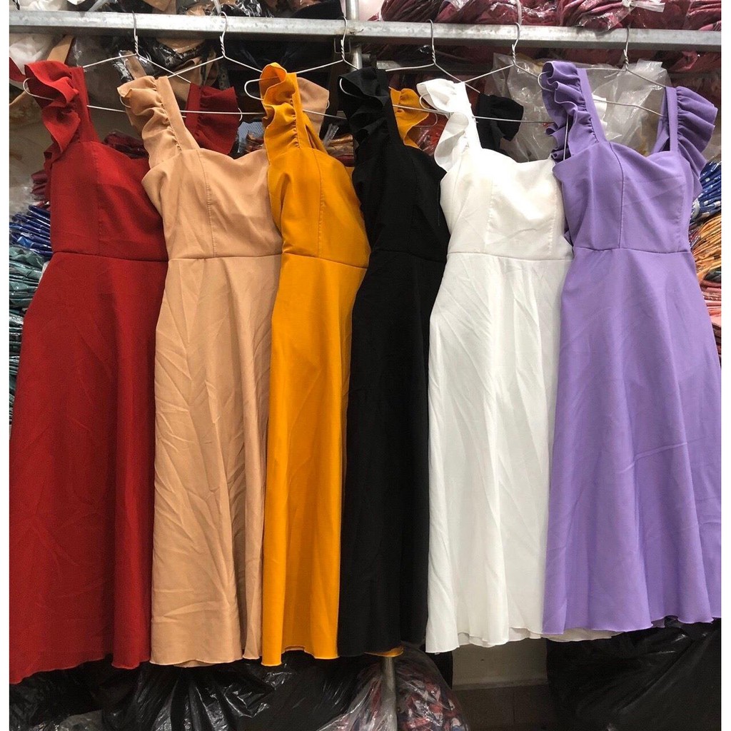 ĐẦM SUÔNG CÁNH TIÊN ĐAN CHÉO LƯNG SIÊU GỢI CẢM - hình thật | BigBuy360 - bigbuy360.vn