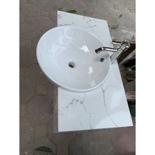 Lẻ chậu lavabo bàn đá bán âm