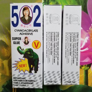 Keo 502 siêu dính, dính siêu chặt