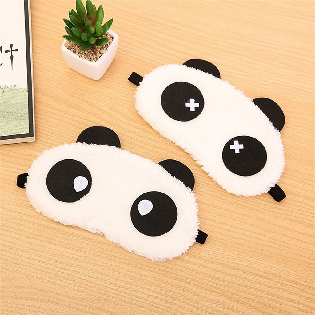 Tấm che mắt ngủ gấu panda - nhiều hình