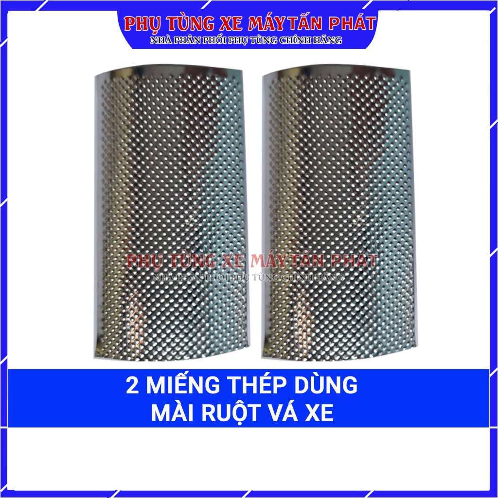 Combo 2 Miếng Đánh Bào Mài Nhám Vá Săm Ruột Xe Máy - Xe Đạp Vá Xe
