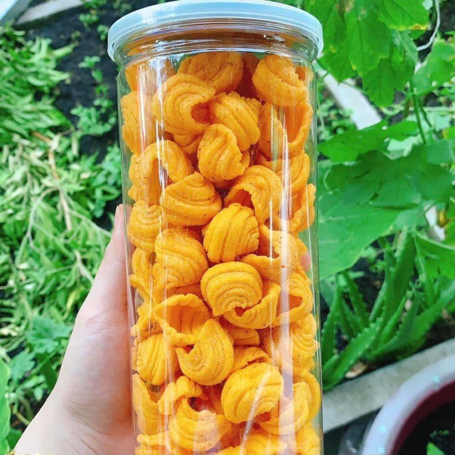 Snack Sò - Bánh Sò Hành Lon 250Gr