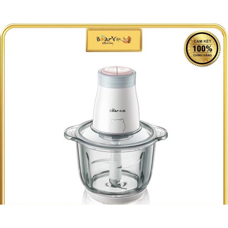 MÁY XAY THỊT , THỰC PHẨM CÁC LOẠI HÃNG BEAR B02Q1 SIÊU BỀN LOẠI 2 BỘ DAO XAY