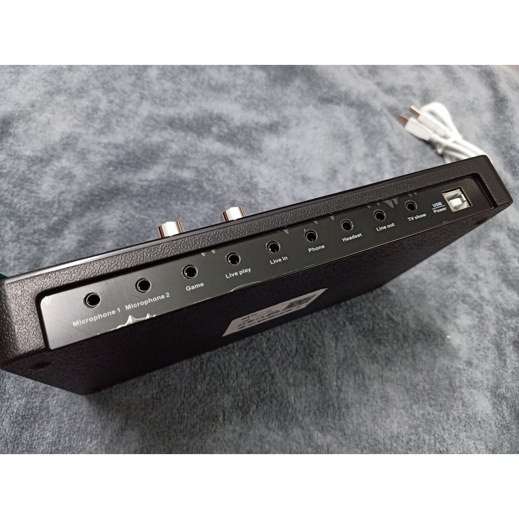 Trọn bộ hát live stream Sound card H9 phiên bản 2022 bluetooth và Micro ISK AT100 hàng chính hãng đầy đủ phụ kiện