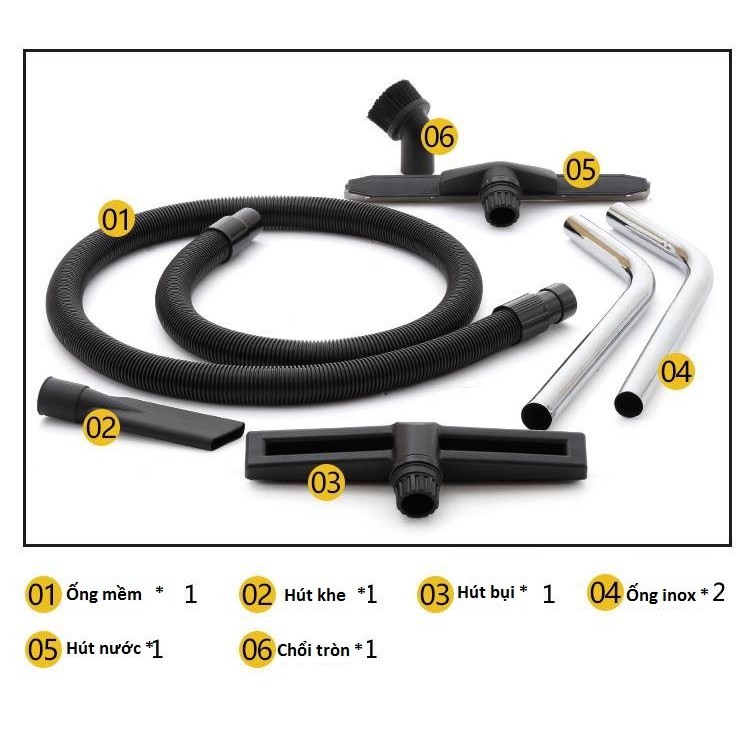 Dây mềm máy hút bụi, ống ruột gà, ống dây mềm máy hút bụi