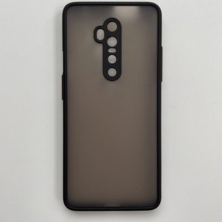Ốp lưng cứng nhám mờ viền silicon bảo vệ camera cho Oneplus 7 Pro/ 7T Pro