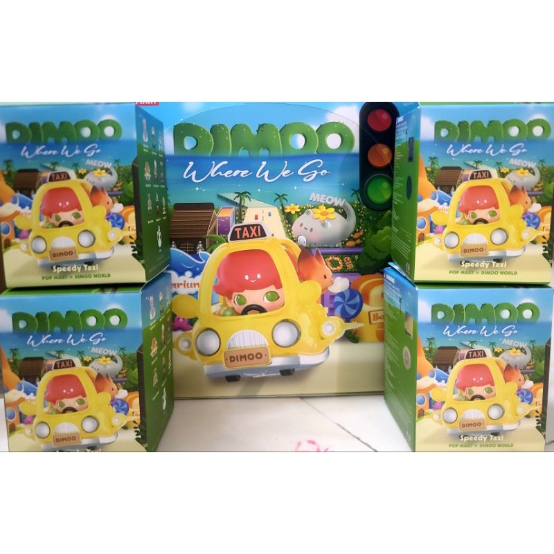 Mô hình Dimoo Where We Go chính hãng Popmart