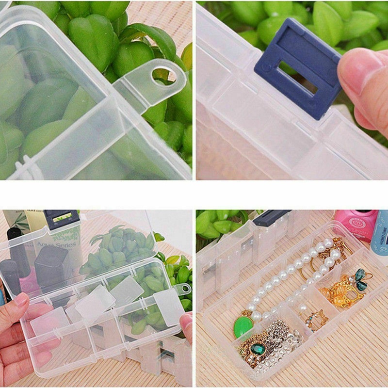 Hộp Đựng Trang Sức Bằng Nhựa Trong Suốt Sáng Tạo
