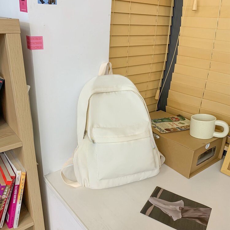 Balo nam nữ thời trang HAZIN trơn cao cấp đi học đi chơi phong cách unisex đựng vừa laptop 15inch