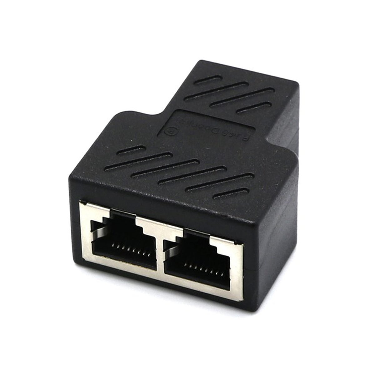 New Splitter Ethernet Rj45 Cable Adapter 1 Male To 2 / 3 Female Port Female Network