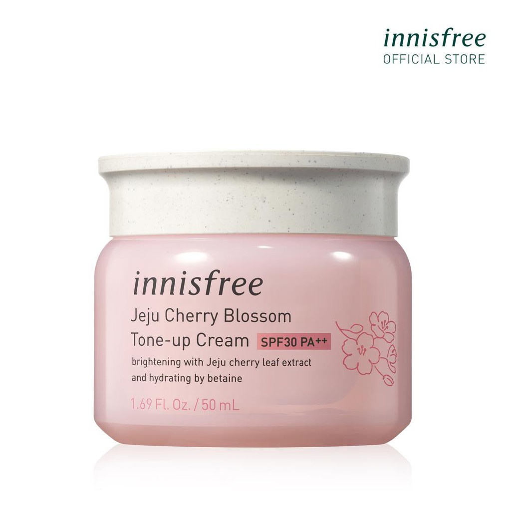 Kem nâng tông chống nắng innisfree Jeju Cherry Blossom Tone up Cream SPF30 PA++ 50ml