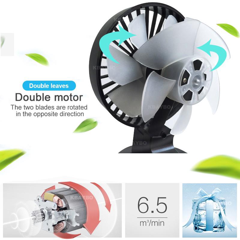 Quạt Sạc Usb Để Bàn Mini Không Ồn