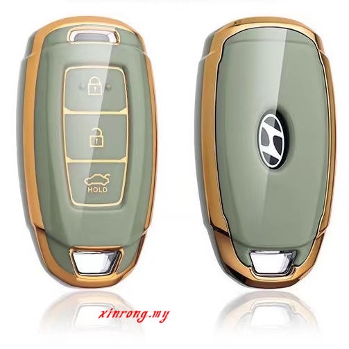 Ốp silicon bảo vệ chìa khóa xe hơi Hyundai Elantra Tucson Sonata