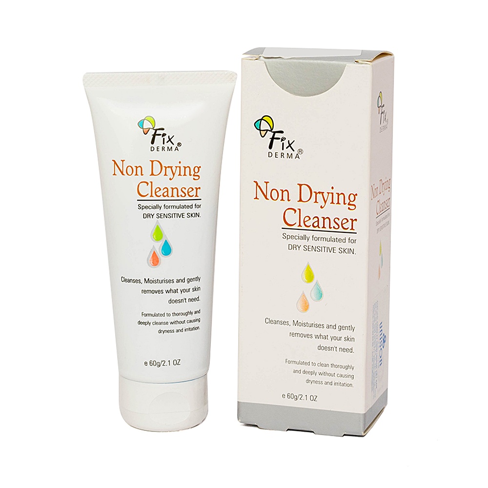 Sữa Rửa Mặt Cho Da Nhạy Cảm Fixderma Non Drying Cleanser (60g)