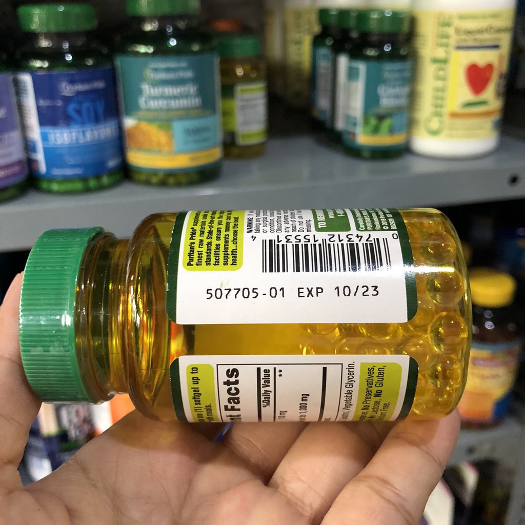 ❤️ [Date 10/2023] Tinh dầu tỏi Puritan 's Pride 100 viên Mỹ 1000mg, tăng sức đề kháng | BigBuy360 - bigbuy360.vn