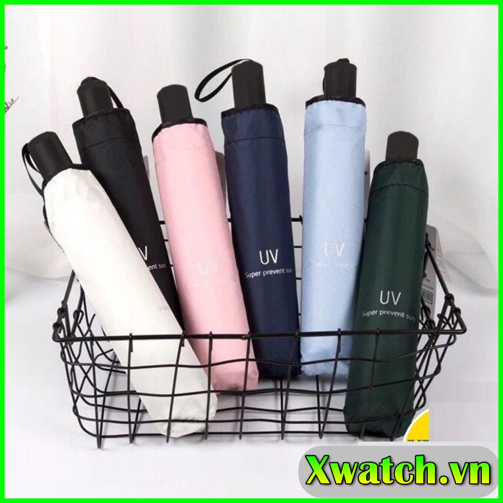 Ô dù che mưa chống nắng ,chống UV  gấp gọn tiện dụng nhỏ gọn tiện lợi mang theo đi làm đi du lịch